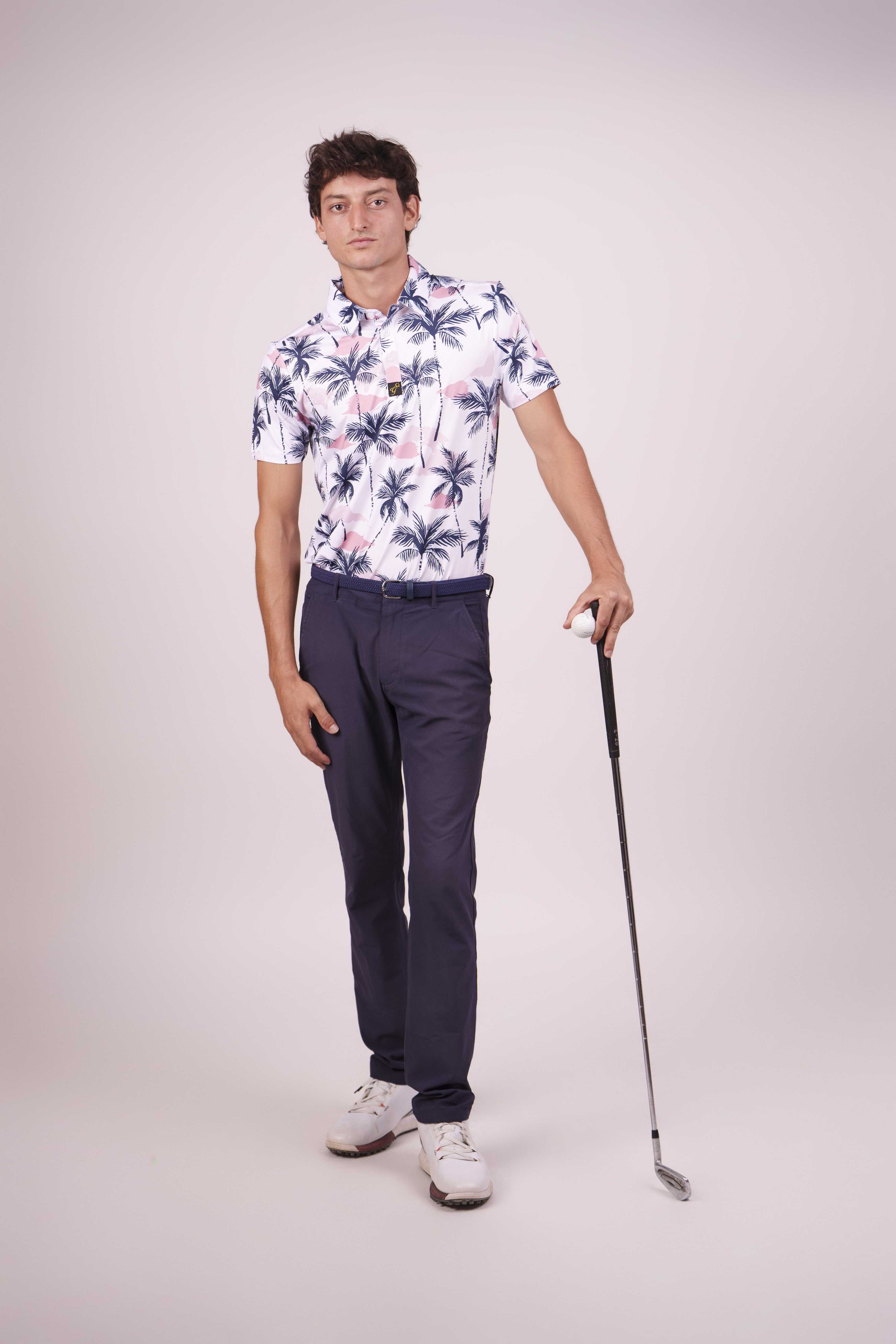 Polo de golf palmeras