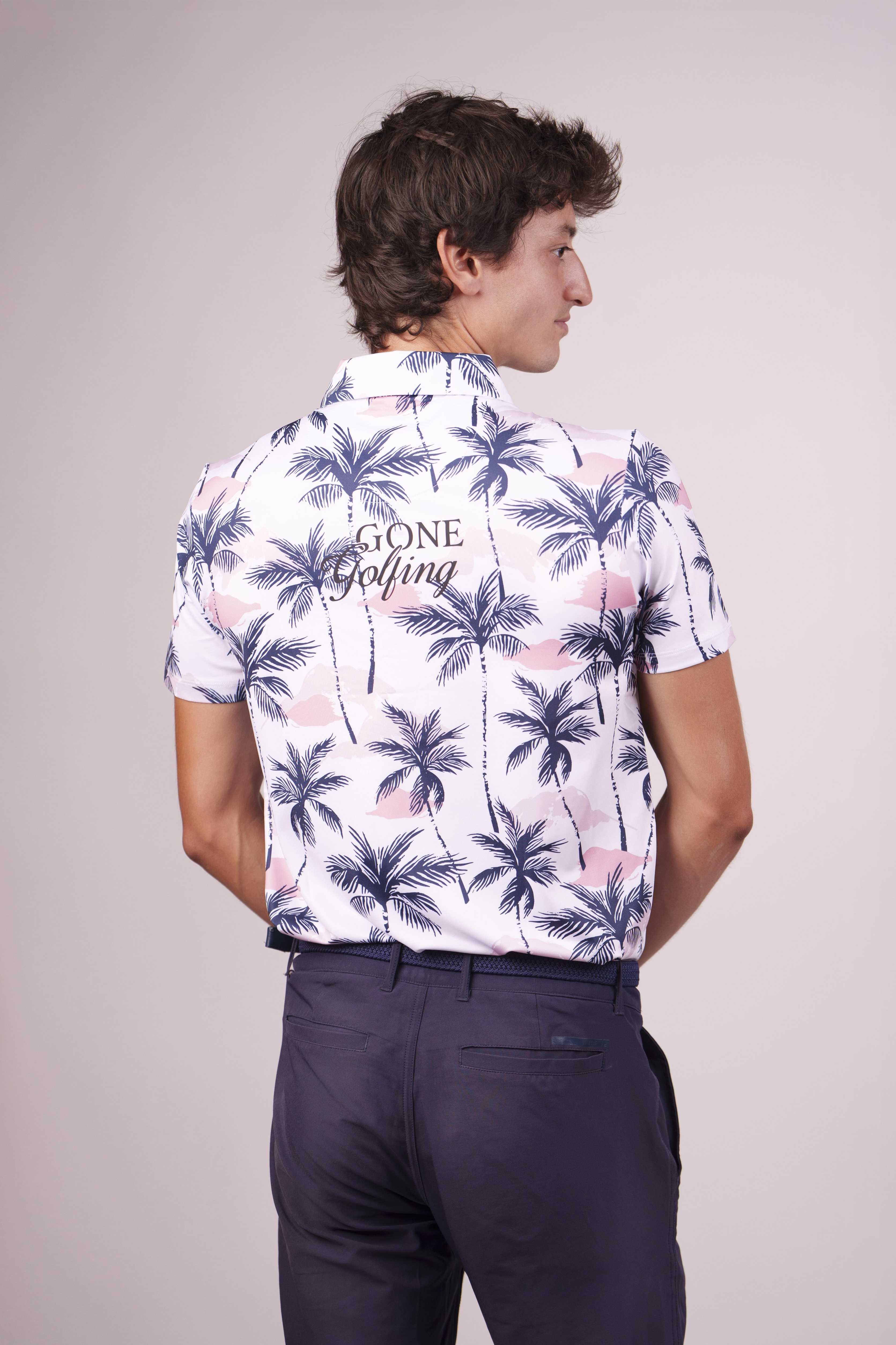 Polo de golf palmeras